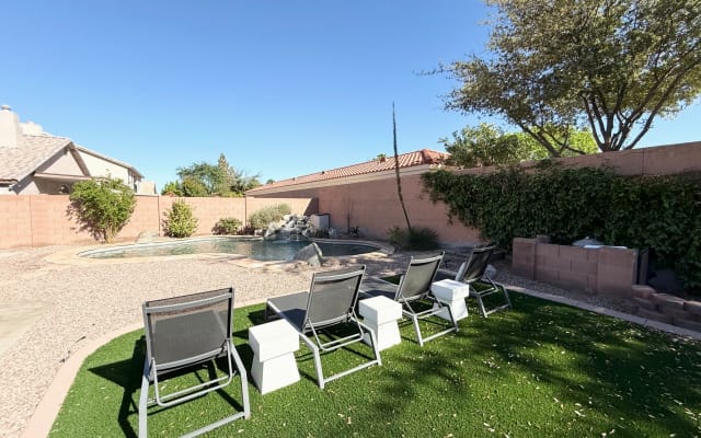 casa privada en un barrio tranquilo con piscina en el patio trasero aislado - Foto 19