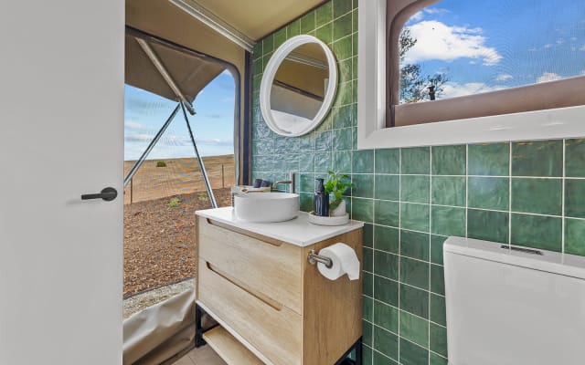Glamping am Murrumbidgee Fluss