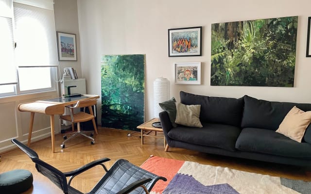 Estudio de arte en barrio céntrico y cool