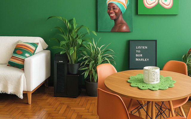 Botanical apartment in Catete. Creative vibe in the heart of Rio