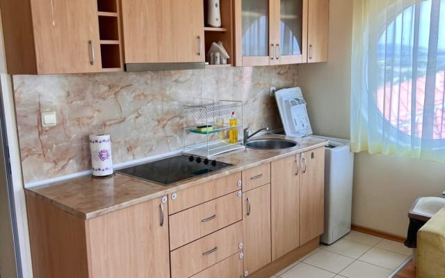 Pet-friendly 1 bedroom apartment near Sunny Beach, Bulgaria