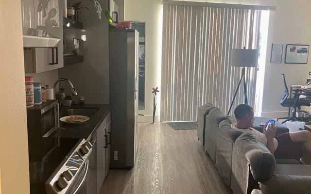 Beautiful two bedroom, two bathroom brand new apartment.