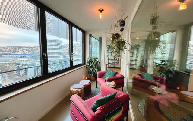 Chambre privée dans une oasis urbaine