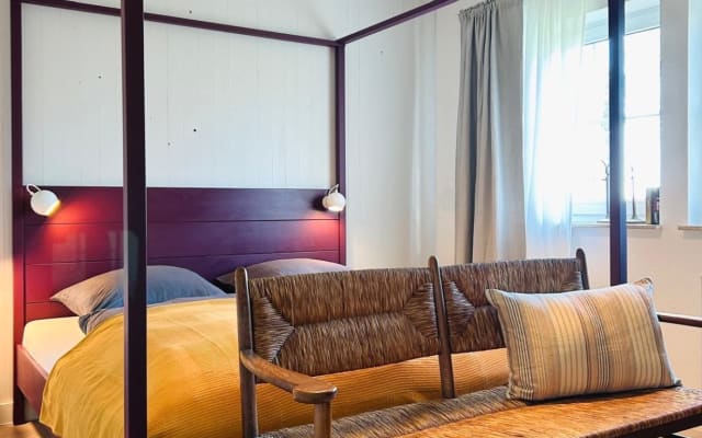 Ferienhaus Landleven im Grünen mit zwei Schlafzimmern und Sauna