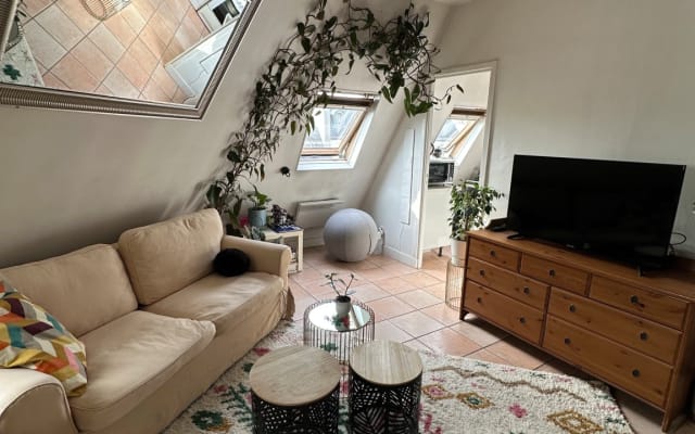Central apartment with view.