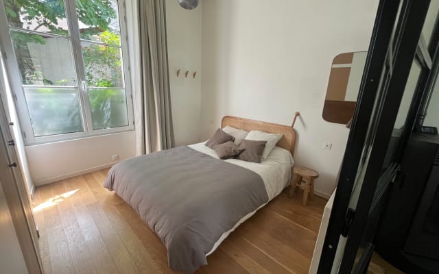 Apartment with garden in Bagnolet 5 min from Galieni metro line 3