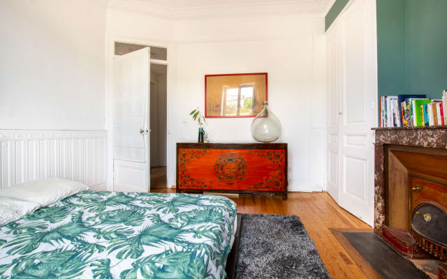 Schöne Wohnung mit Garten