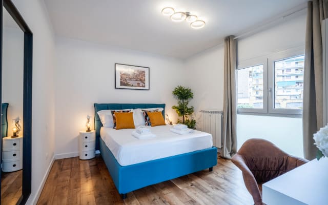 Nuevo-2BDR Apartamento luminoso a 10' del centro