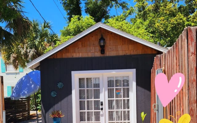 Boho Bungalow no coração de Gulfport St Pete walkable artsy lgbtq