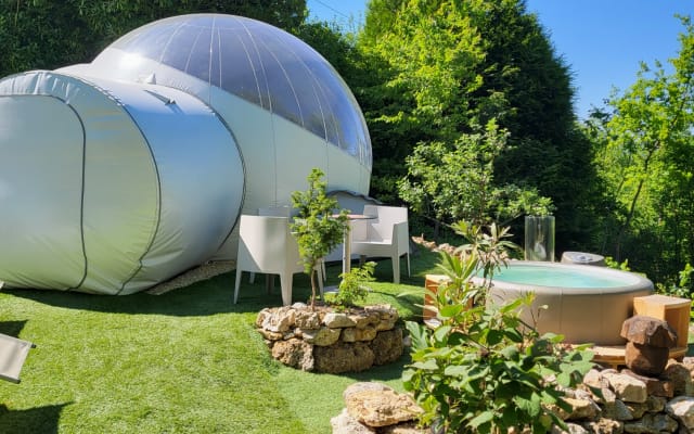 Bulles d Hebergement insolite a une heure de Paris. au calme, discret
