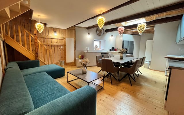 Just-renovated 130m2 barn 5 minutes from Orelle cable car