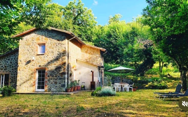 Stay in this renovated chestnut-drying house.