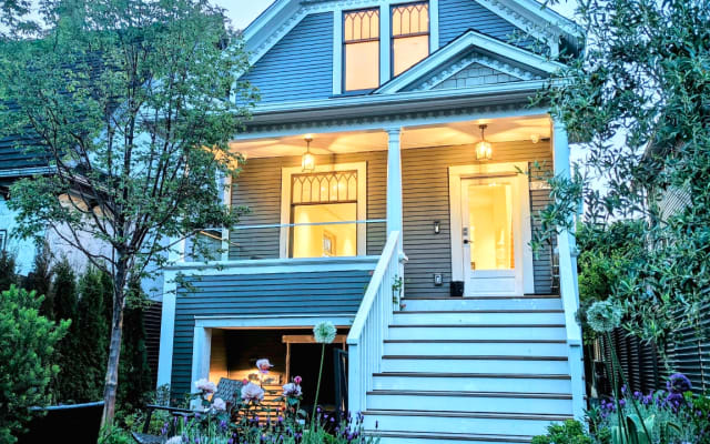 Old meets new, 1910 house in trendy Mount Pleasant, Vancouver