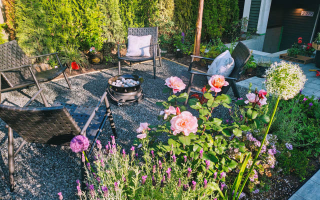 David's listing on misterb&b - Sunny south-facing firepit garden