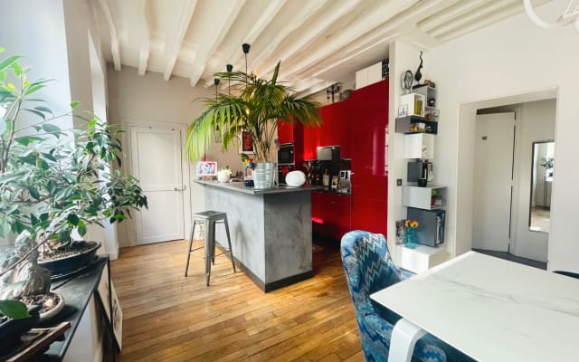 Luxuriöses Designer-Loft im Herzen von Paris Marais