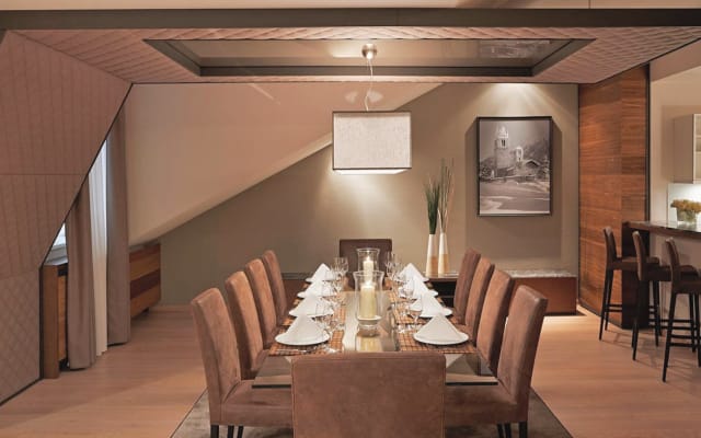 Luxury three-bedroom duplex apartment