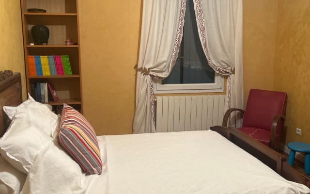 Room in an old village house