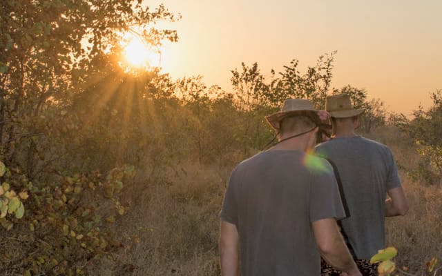 Men only bush camp in Limpopo province close to Kruger National Park