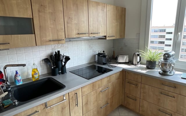 Schöne helle Wohnung in ruhiger Lage mit Blick auf die Ill