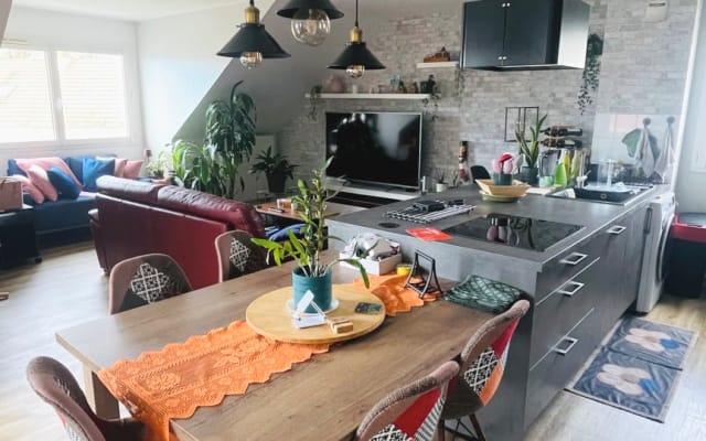 Schöne, gemütliche Wohnung in Rouen (kein Blick auf die Nachbarn...