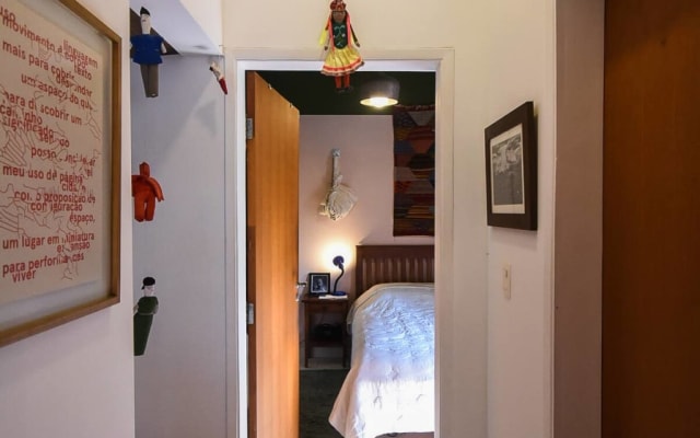 Appartamento con 2 camere da letto a Bela Vista con giardino e arte