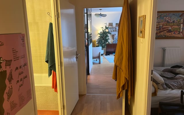 Cómoda habitación en las afueras de París