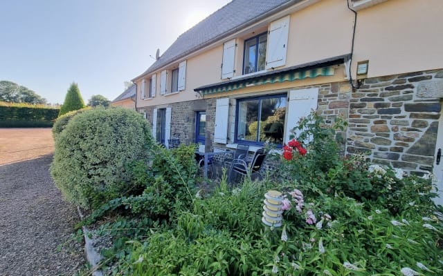 Relaxing in the Normandy countryside