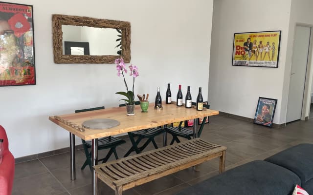 Charmante Maison au cœur des vignes du Pic St-Loup : Chambre numéro un