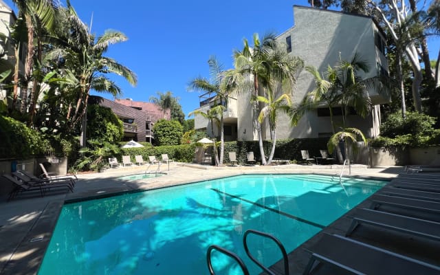 Updated redone condo in the heart of West Hollywood / balcony & pool!