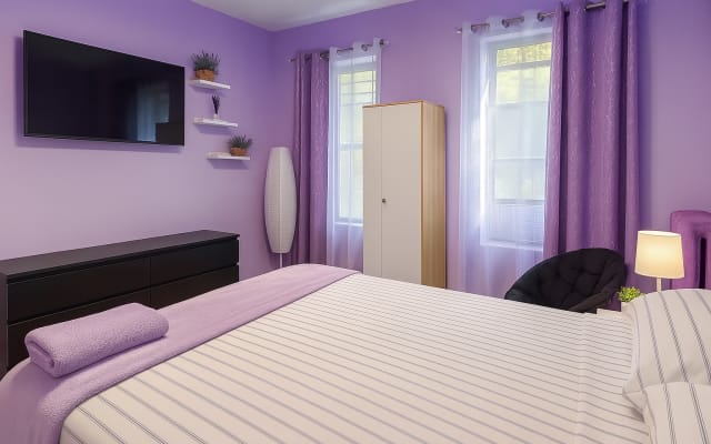 Habitación estilo lavanda