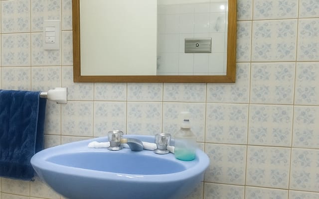 Double bed room, garden view with A/C