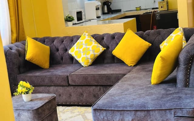 Exquisit eingerichtete 1-Schlafzimmer-Wohnung in Nyali