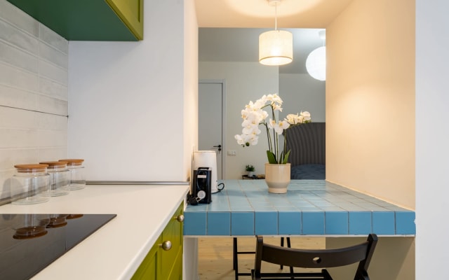Gemütliche Wohnung in der Nähe von Gay Area