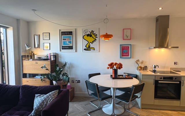 Beautiful, unique 1 bed apartment