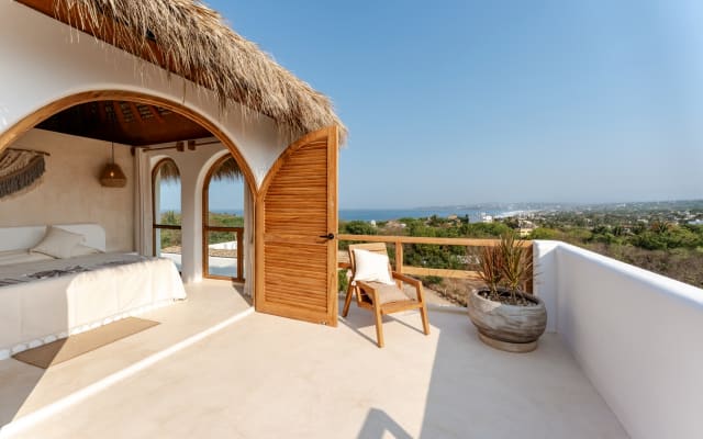 Casa incrível com vista para o mar