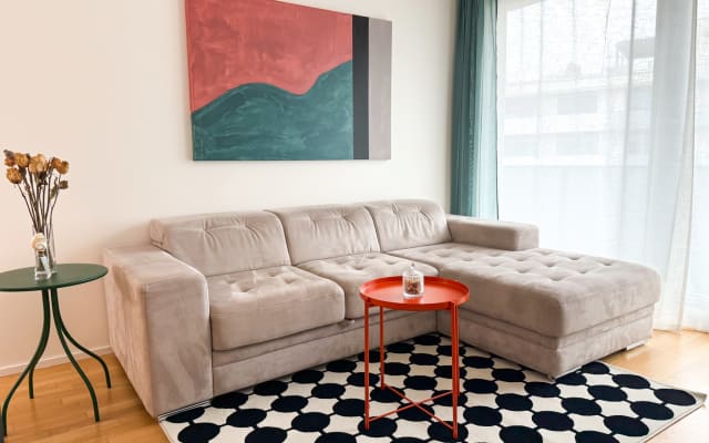 Modern Apartment with Terrace & Parking in Žižkov