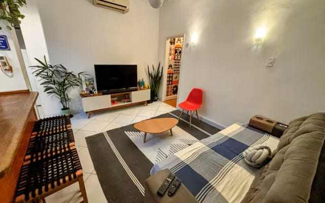 Zimmer mit eigener Klimaanlage und WC in der Nähe des Copacabana...