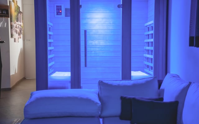 Appartamento con spa privata e piscina in comune
