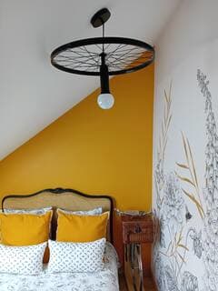 chambre d'hÎte avec petit déjeuner / jacuzzi/ parking/ vélo / brasero