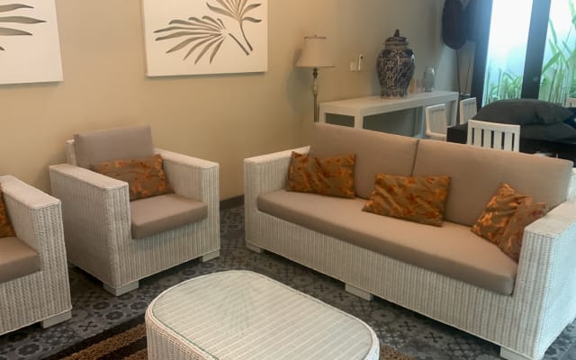 A private room in a private villa in the french upmarket area of Bali