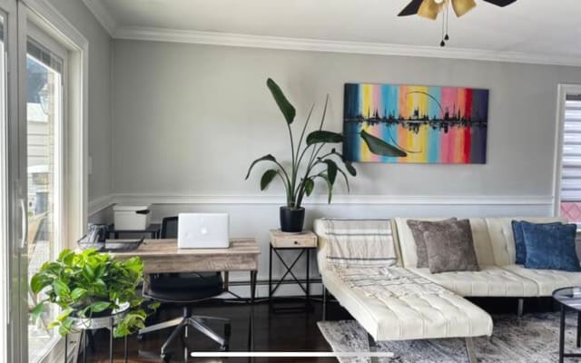 Chambre privée / Salle de bain commune