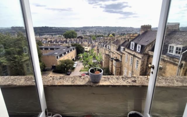 Precioso apartamento georgiano en el centro de Bath, Reino Unido.