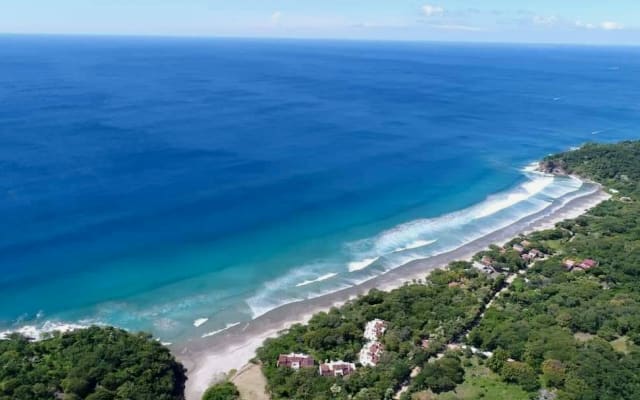 Playa Coco private towmhome complex with Direct Beachfront access