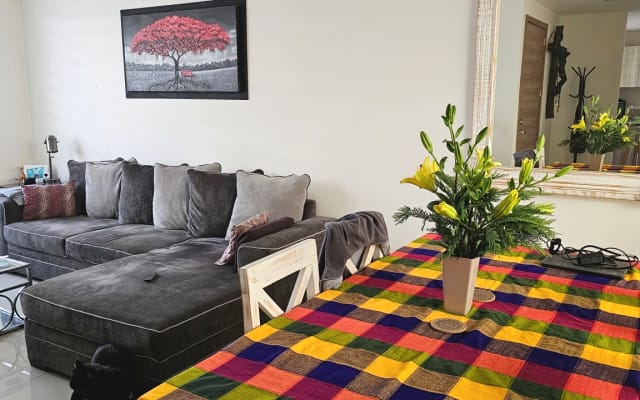 Bedroom and roof Garden