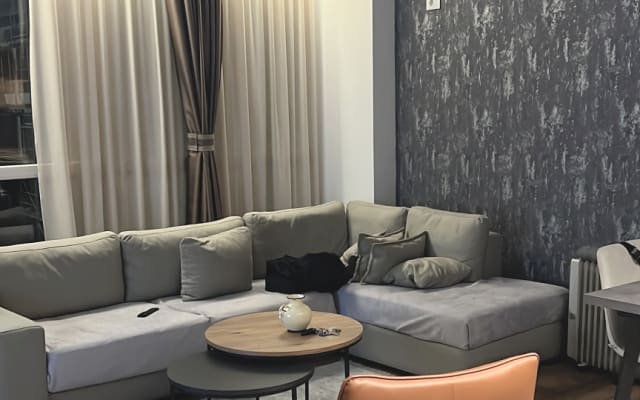 Modern 1+1 apartment in Tirana.