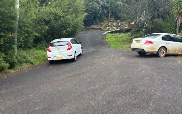 Damon's listing on misterb&b - Drive to top of driveway