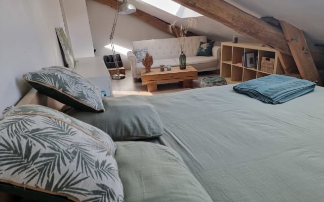 Jean philippes Inserat auf misterb&b - Chambre nature jungle depuis le lit