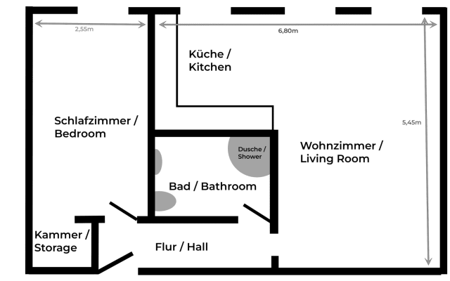 Quiet courtyard apartment in trendy Moabit - Picture 11