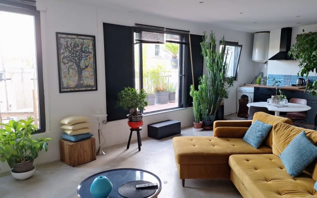 Duplex Marsiglia gare Saint Charles, terrazza 90m2