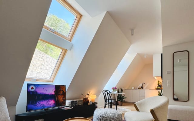 Chic luxury Loft by Castle free parking